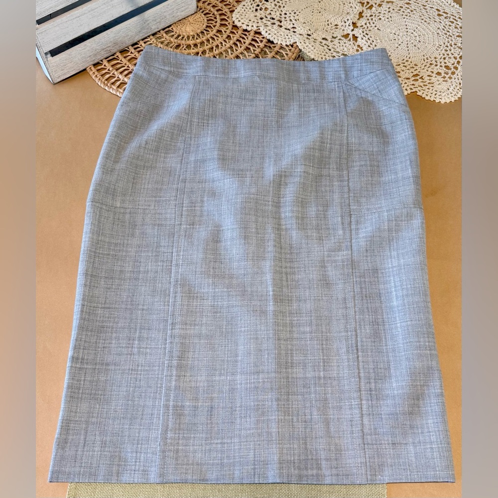 Victoria's Secret Light Gray Pencil Skirt